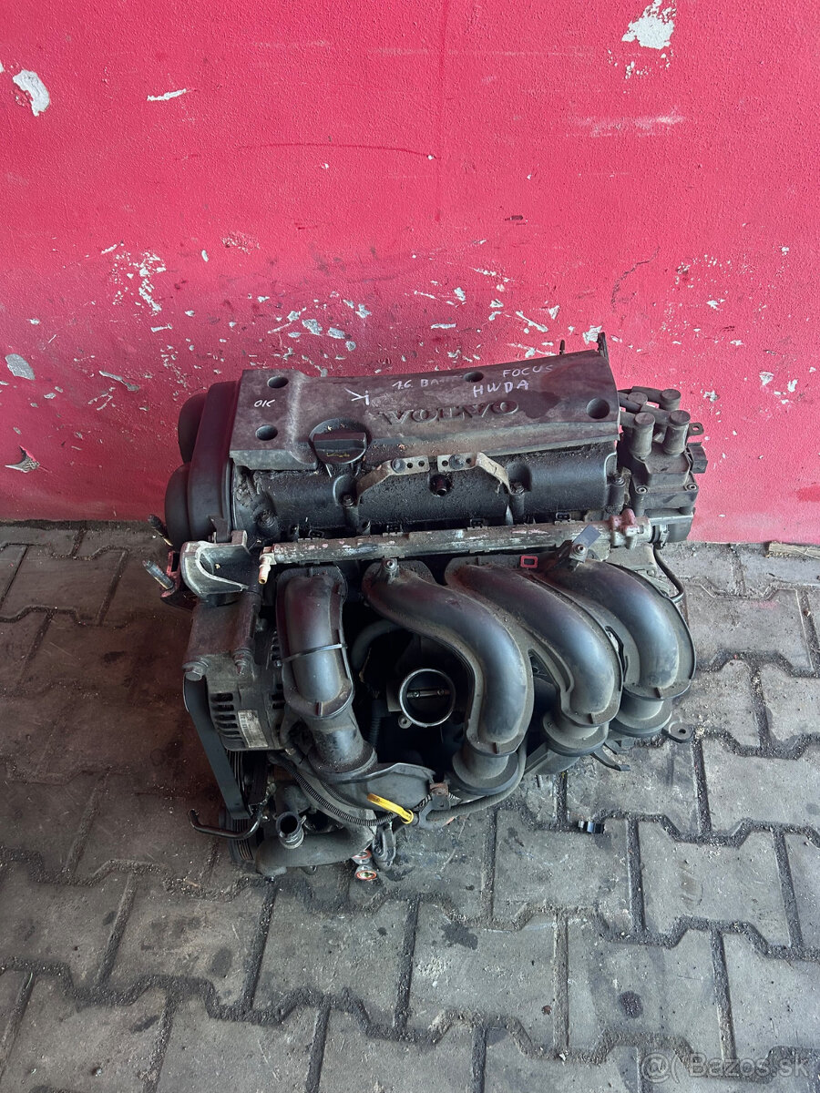 Motor 1,6 16V 74KW HWDA Ford Focus C-max komplet