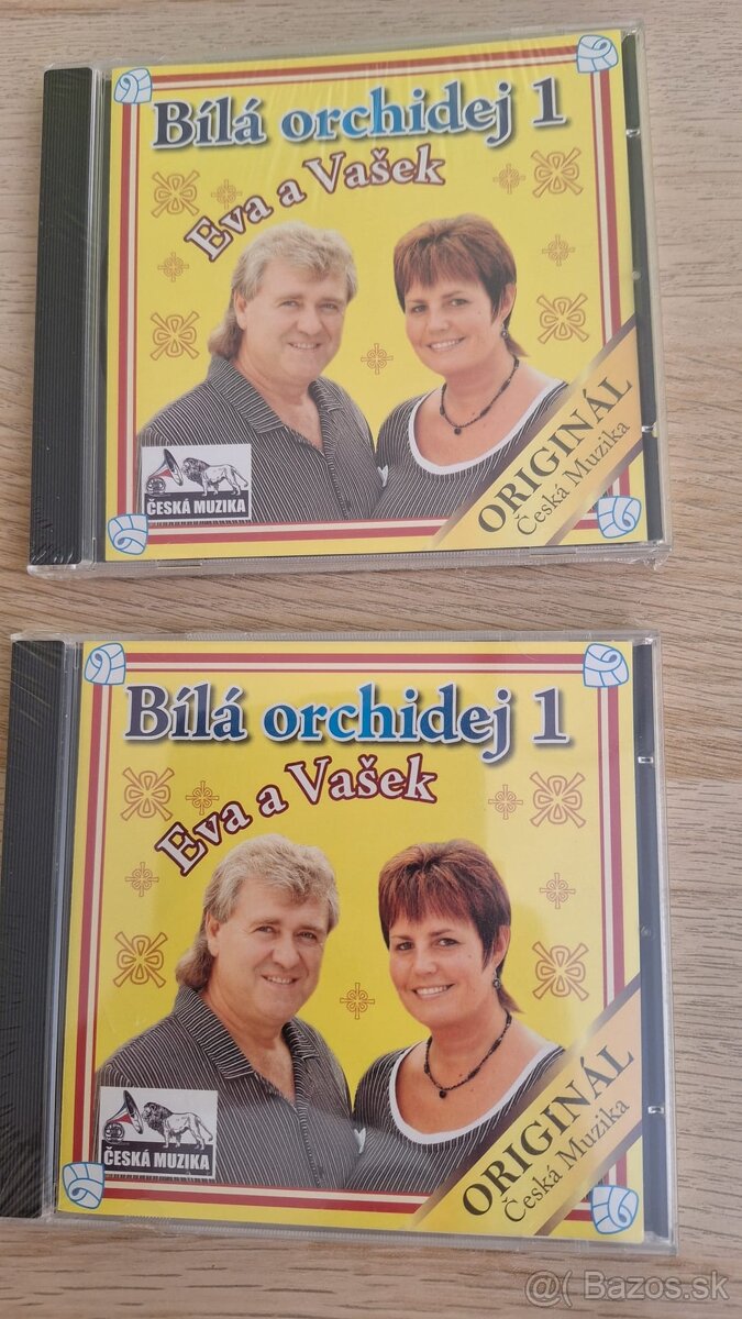 2x CD Bílá orchidej 1, Eva a Vašek