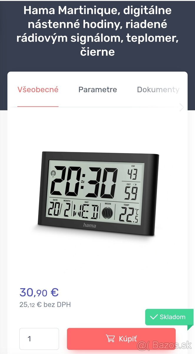 NOVE, nie len nástenné hodiny