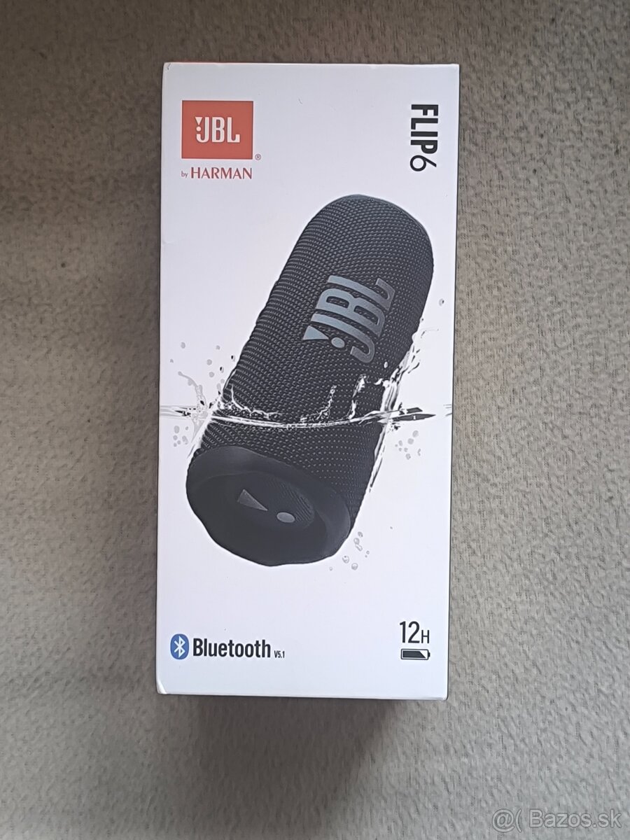 JBL FLIP 6 čierny