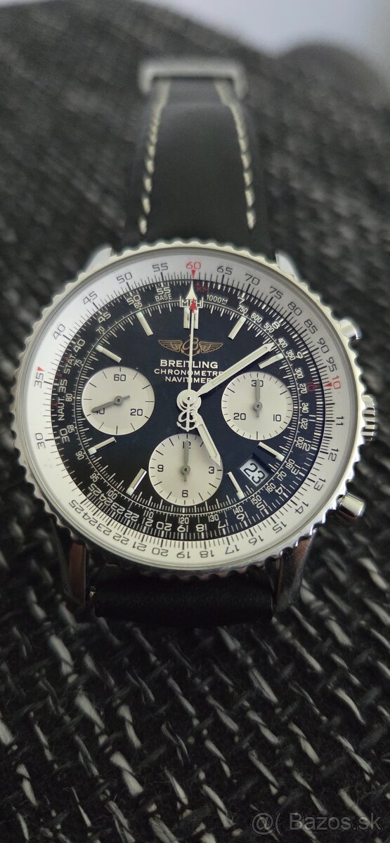 Breitling Navitimer A23322, KRABICA, NOVY KOZENY NARAMOK