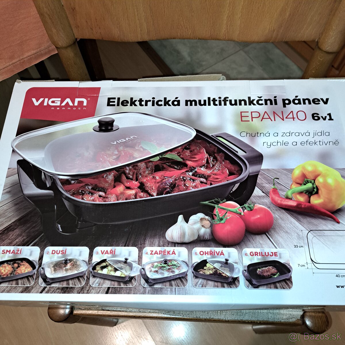 Ptedám elektrickú panvicu