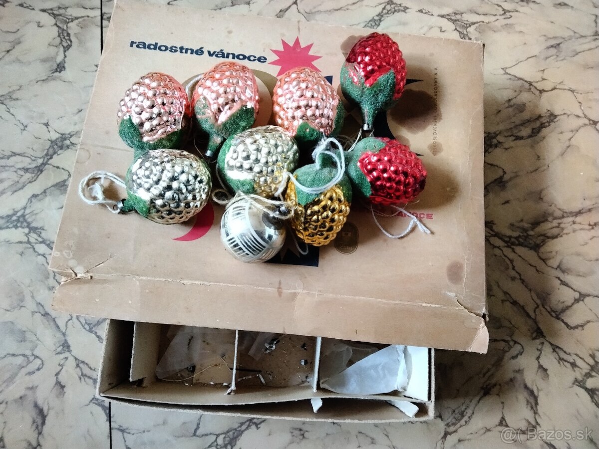 Retro vianočné ozdoby