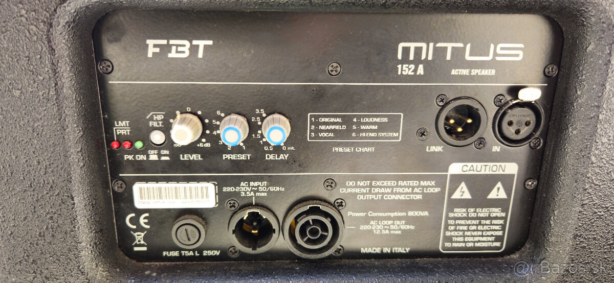 predám FBT MITUS 152 A