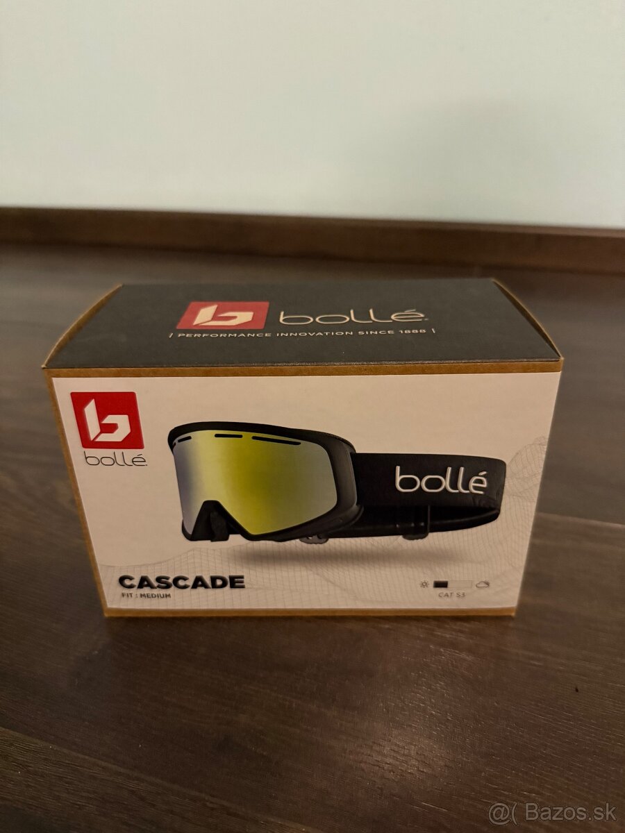 Lyžiarske okuliare Bollé Cascade black matte