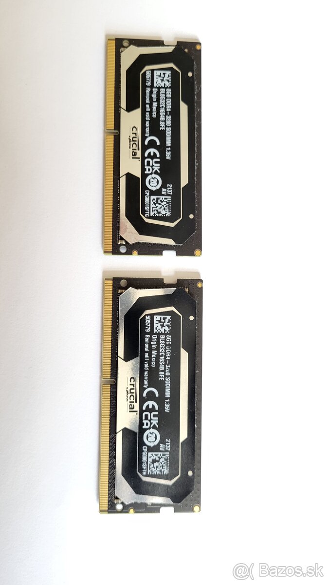 2x8GB Crucial Balistix DDR4