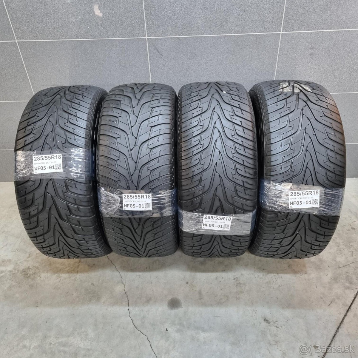 Letné pneumatiky 285/55 R18 HANKOOK DOT0118