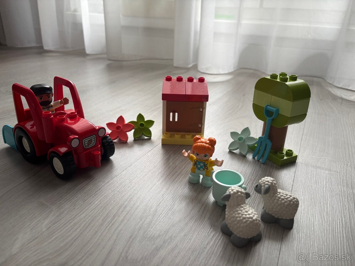 Lego Duplo Traktor a zvieratka z farmy