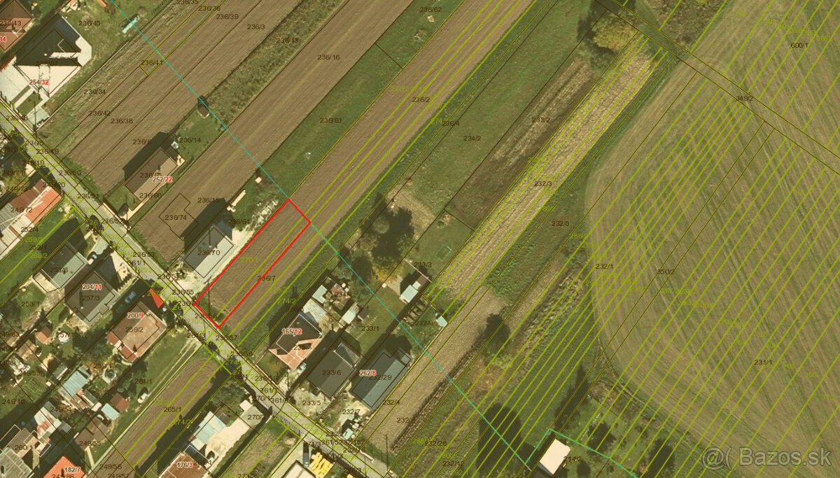 REZERVOVANÉ - Predaj pozemku 492 m2, Družstevná pri Hornáde