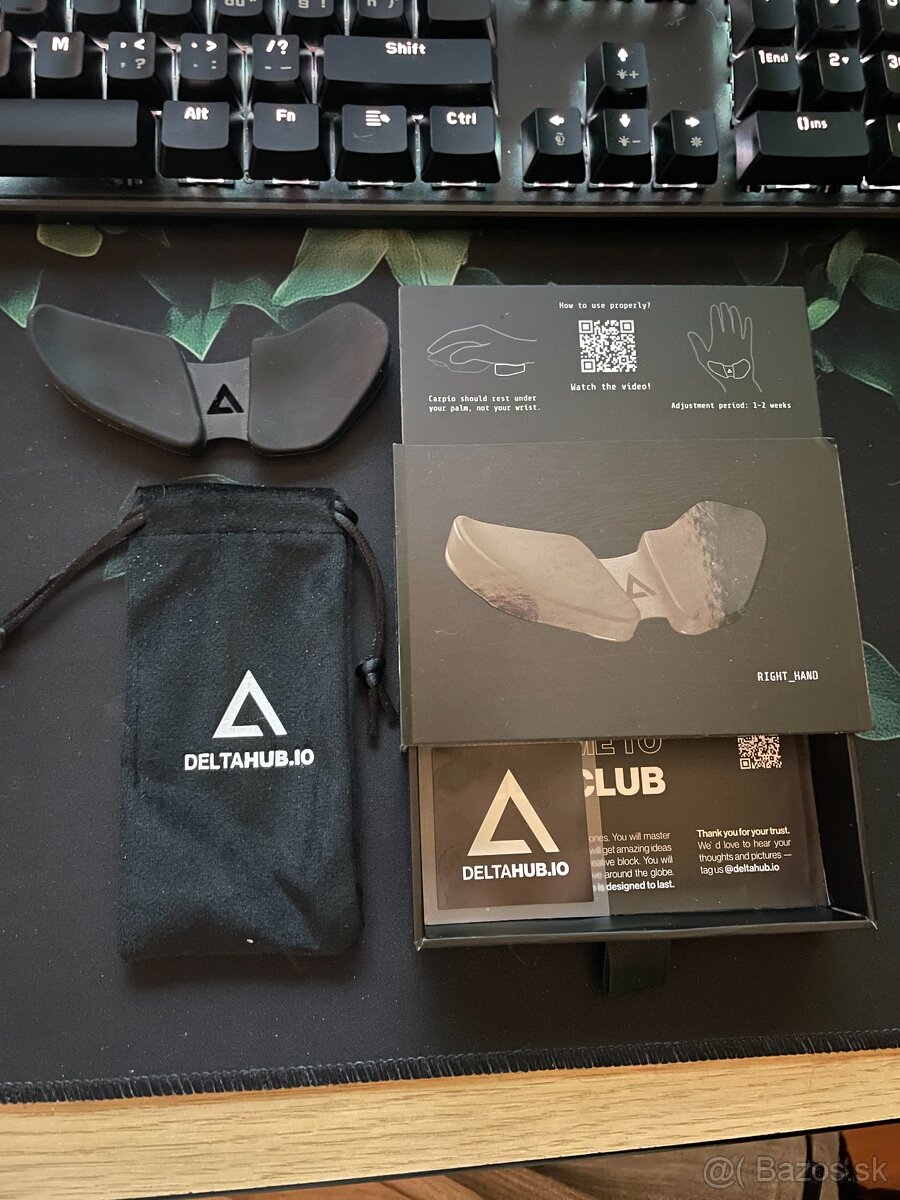 Opierka pod zápästie DELTAHUB CARPIO V2