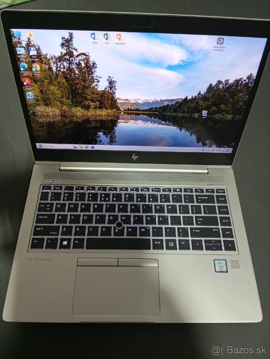 Hliníkový HP 840 G-5,Core i7 8665U,512 GB-M2,Ram-16GB