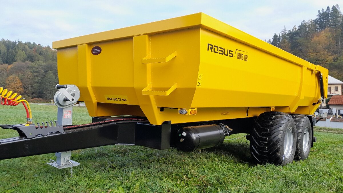 Traktorový náves,Príves,Vlek za traktor,Vlečka,Dumper 13t