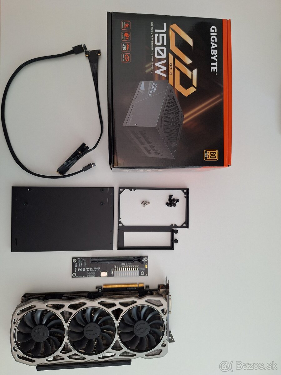 EGPU setup s GTX 1080 Ti