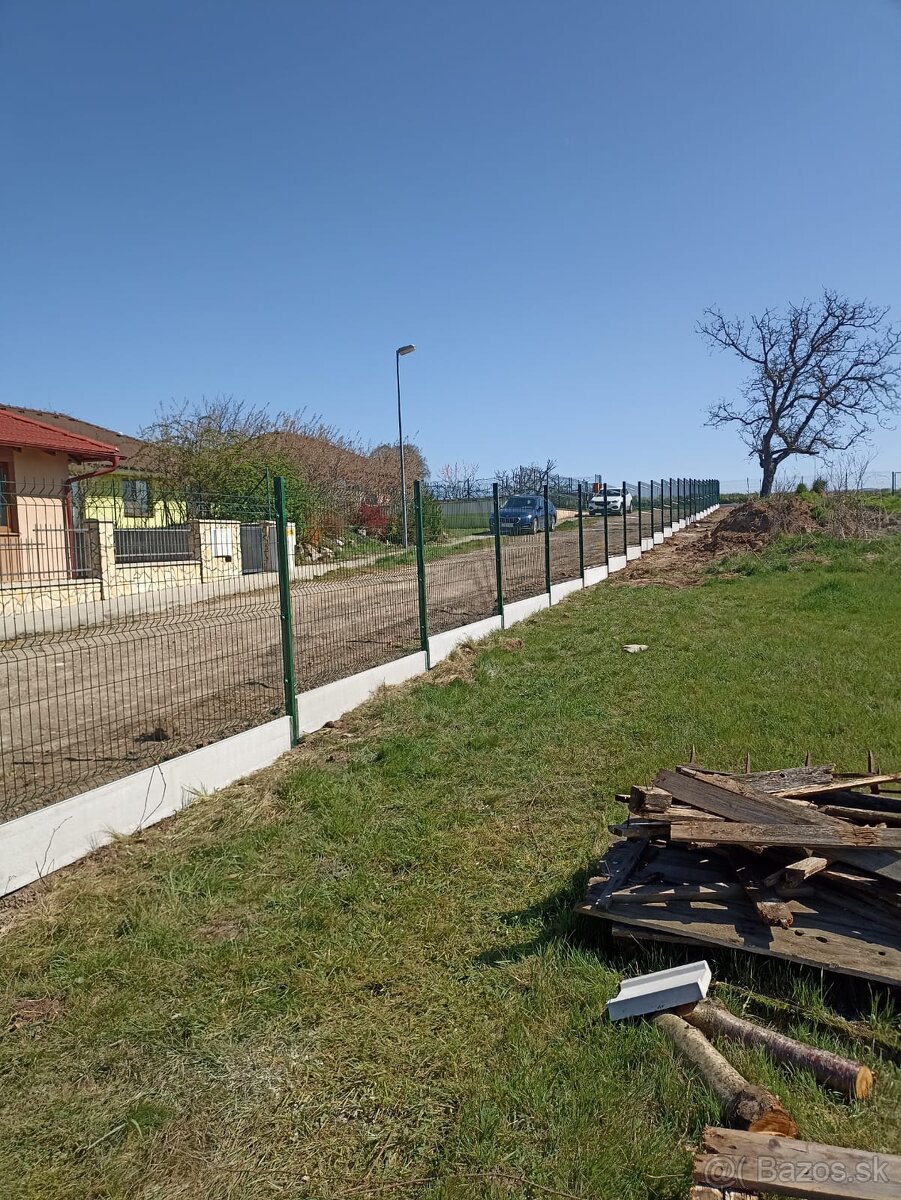 Montáž pletivá na koplet