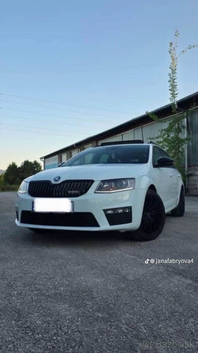 Škoda Octavia III 2.0 TDI RS Combi Biela Laser-Weiss
