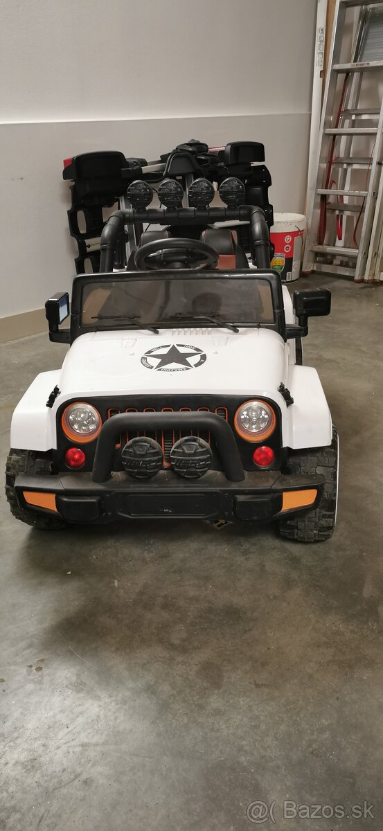 Elektrické detské autíčko Jeep 4x4
