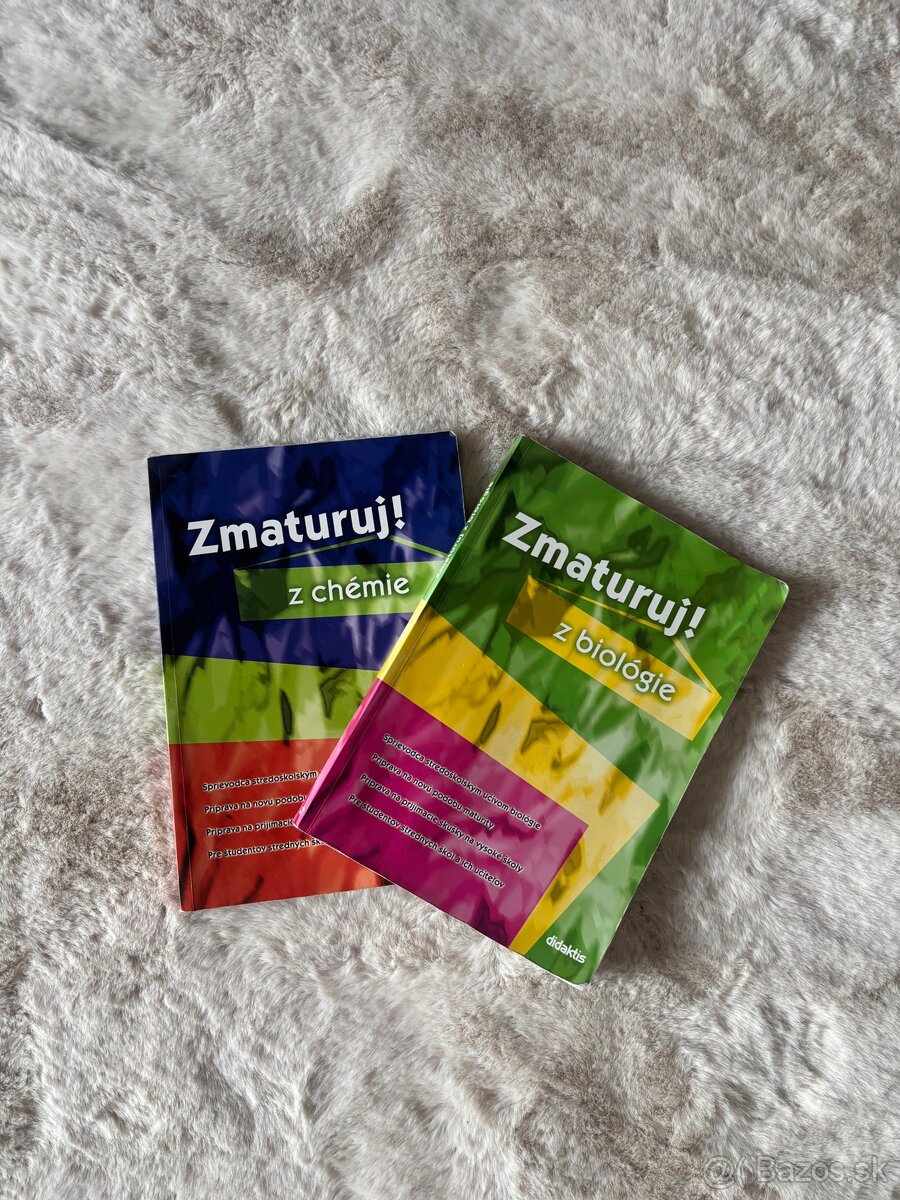 Zmaturuj z chémie a Zmaturuj z biológie