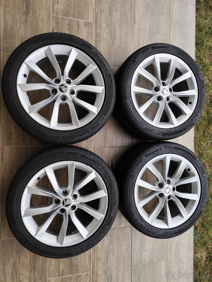 5x112 R18, Letné pneu 235/45 R18