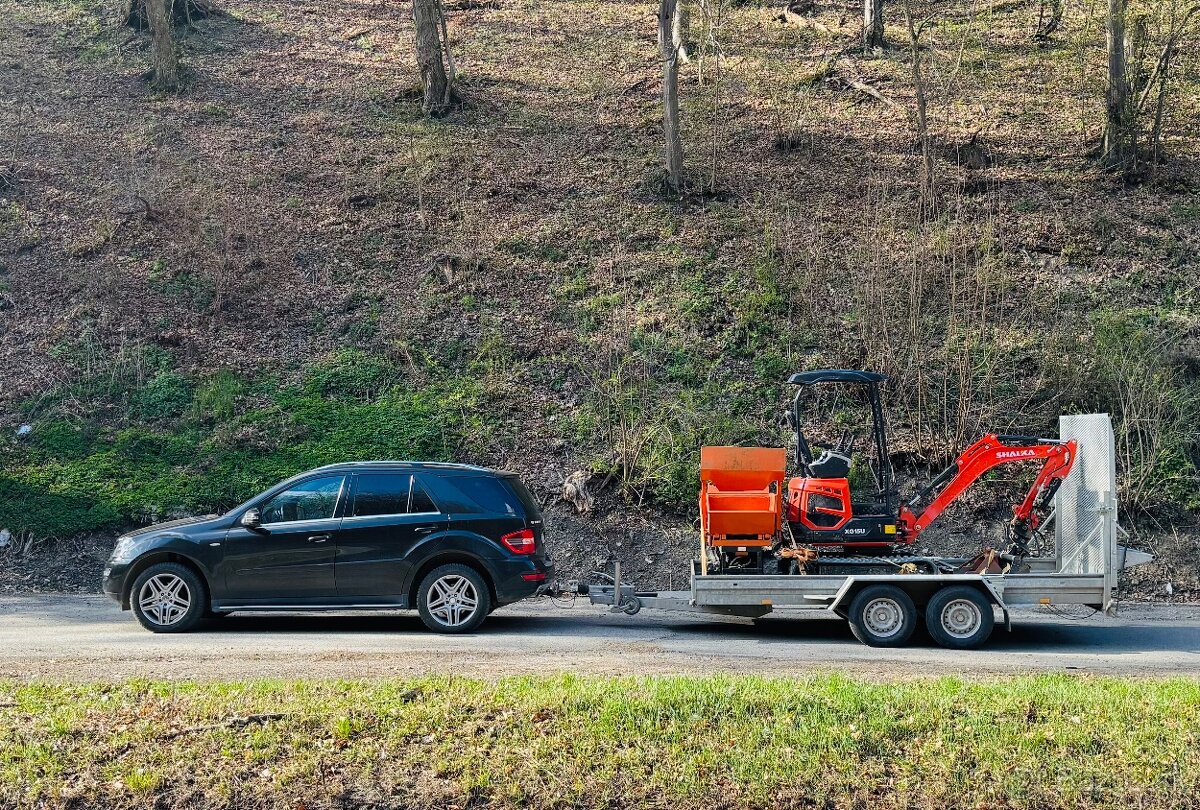 Ponuka zemných a výkopových prác minibagrom