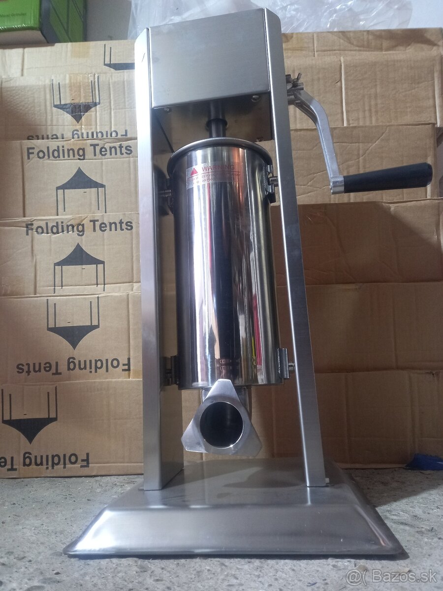 Vertikálna plnička klobás – 7L PROFI