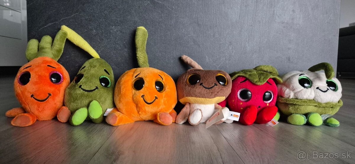 Predám sadu plyšových hračiek Vitoši 🍓🍐🎃