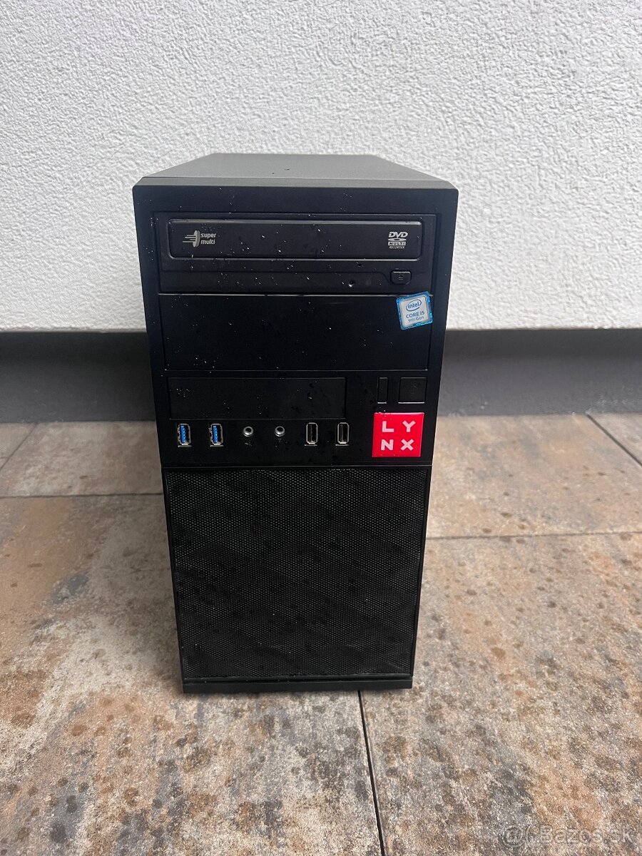 POČÍTAČ LYNX Intel Core i5-9400F 2,9GHz