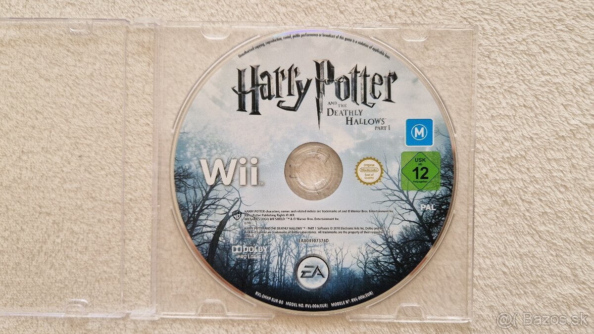 Herný disk Harry Potter a Dary smrti 1 (Wii)