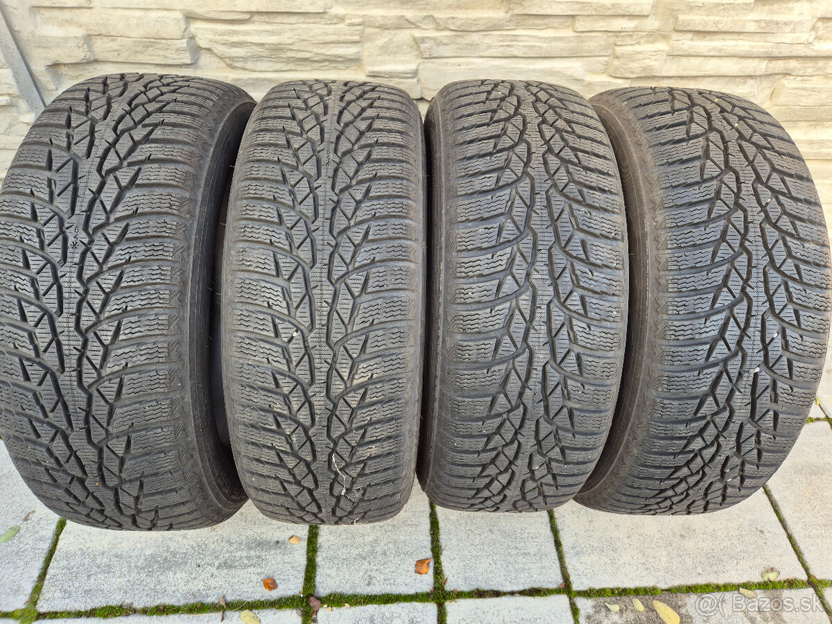 Predám 4ks zimné pneu zn. Nokian WR D4