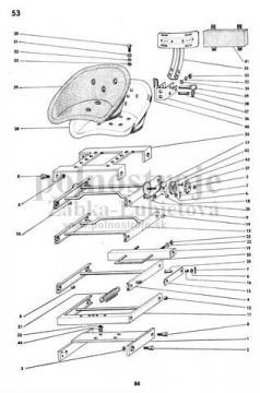 sedacka zetor 50super