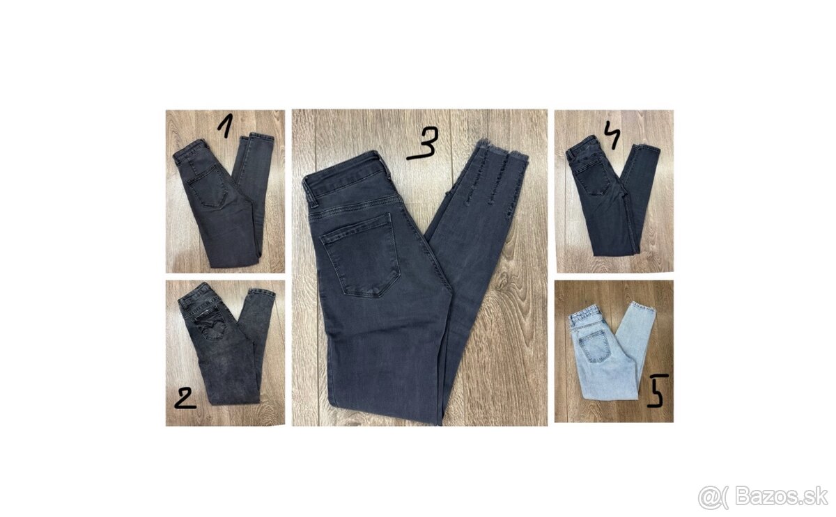 Nohavice/ rifle dámske