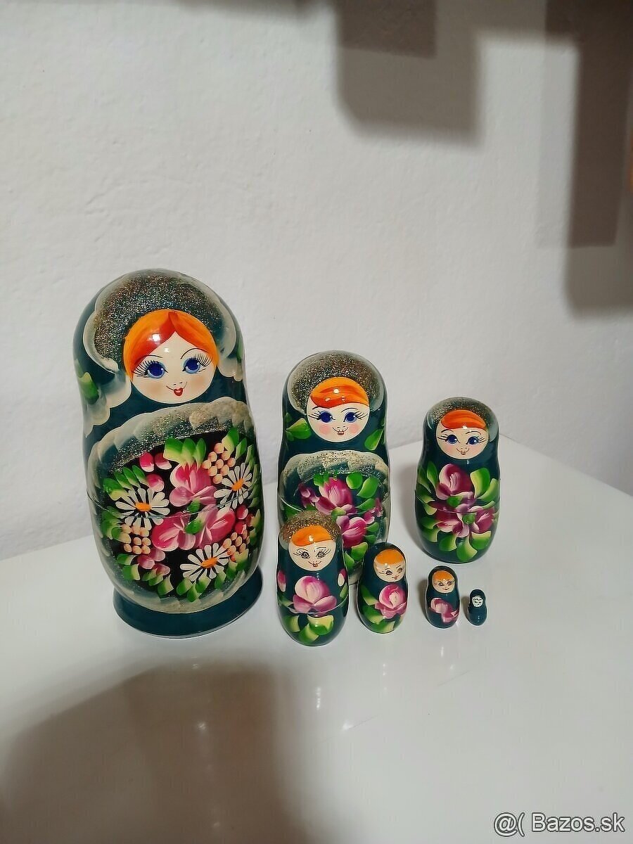 Matrioška 7 ks - hand made Nova