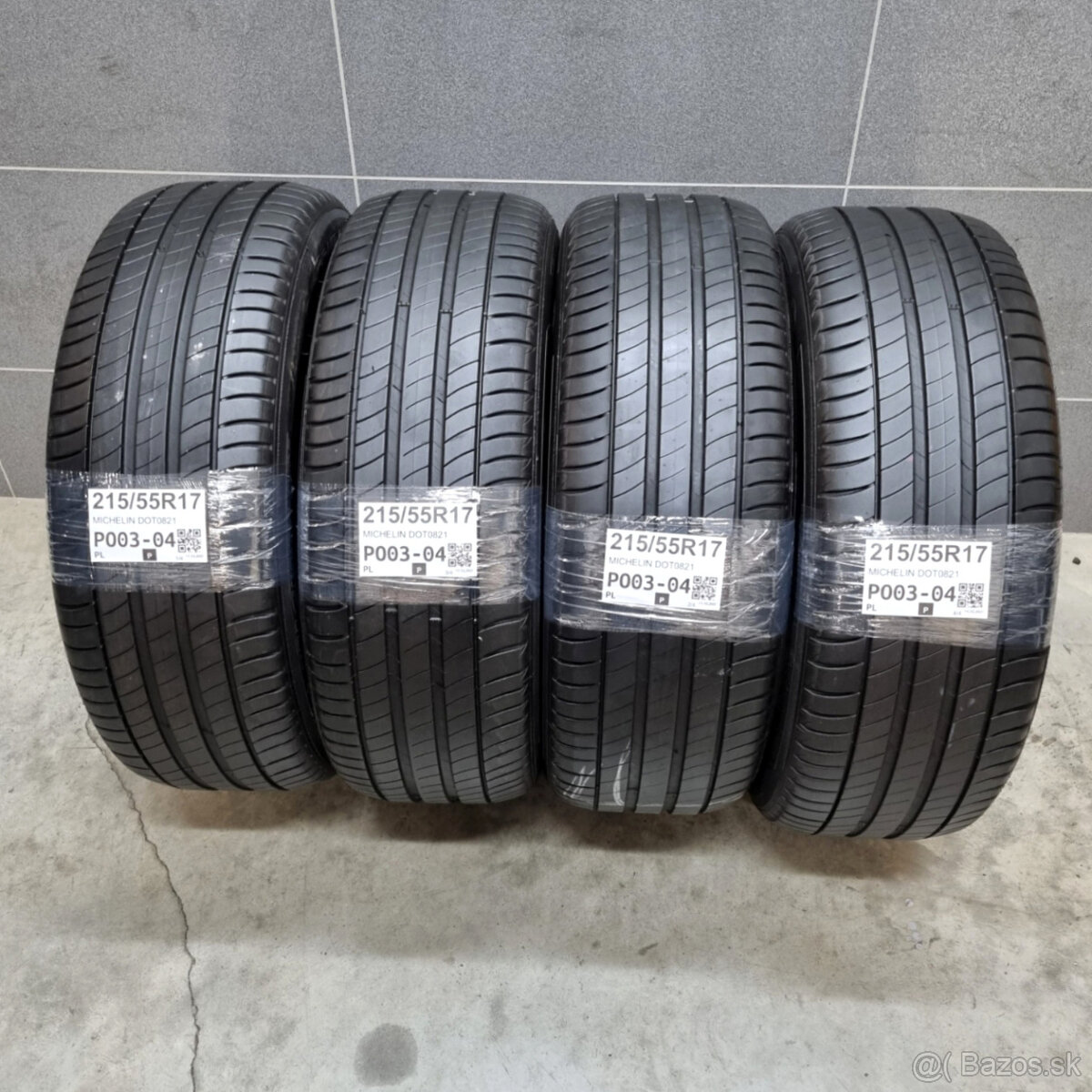 Letné pneumatiky 215/55 R17 MICHELIN