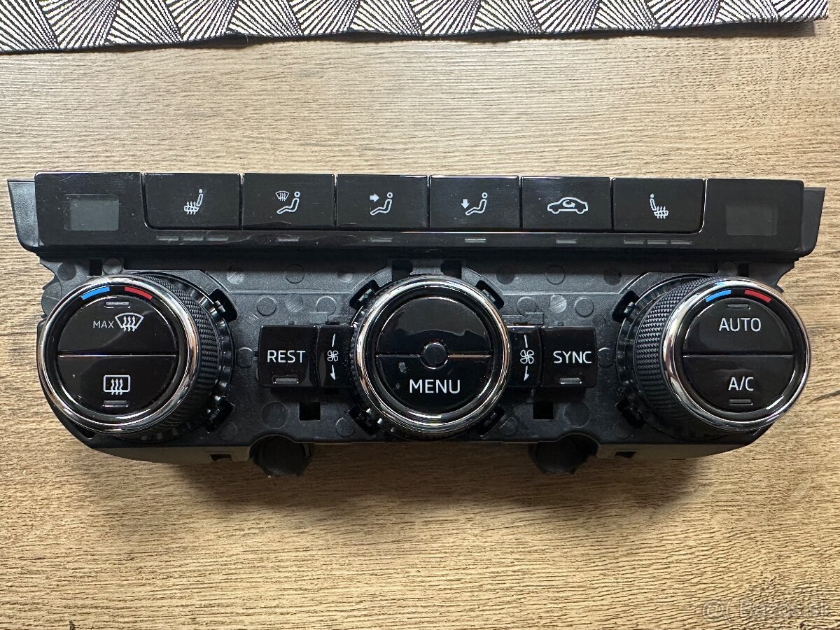 Klima panel Climatronic Skoda Superb Kodiaq Karoq