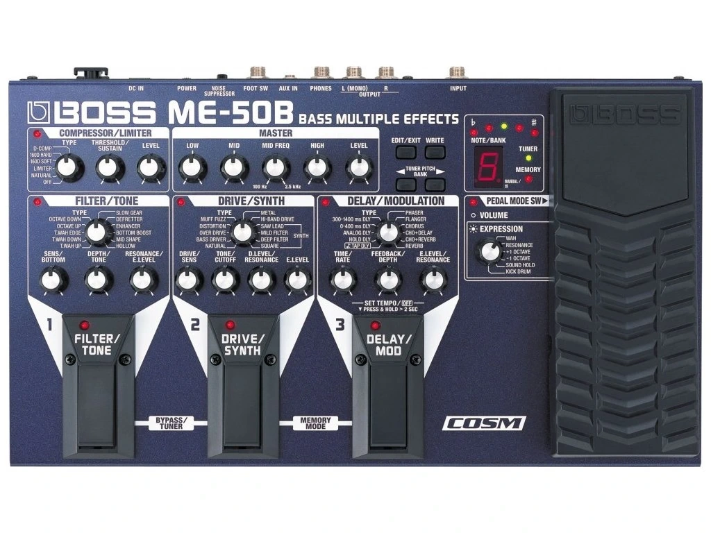 BOSS ME-50B bass multieffect