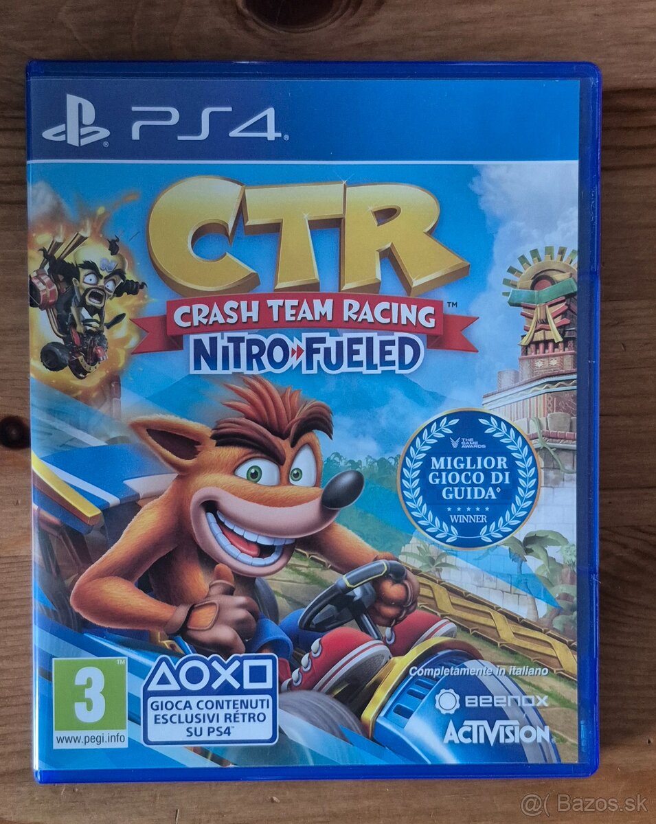 CTR Crash Nitro Fueled PS4