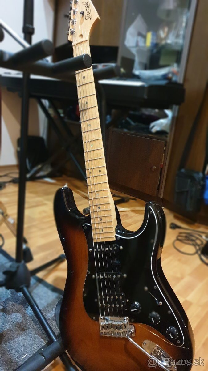 Sivčák stratocaster-jedinečný kus