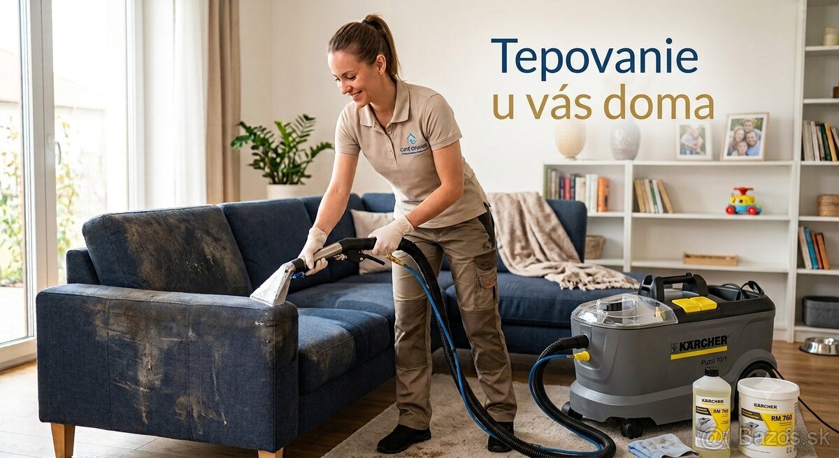 Tepovanie u vás doma