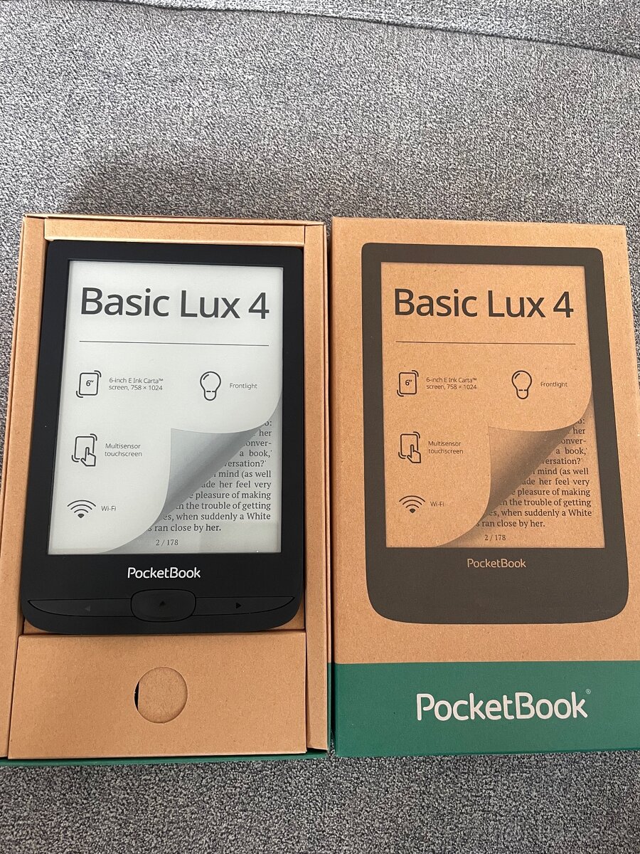 Čítačka kníh Pocketbook Basic Lux 4