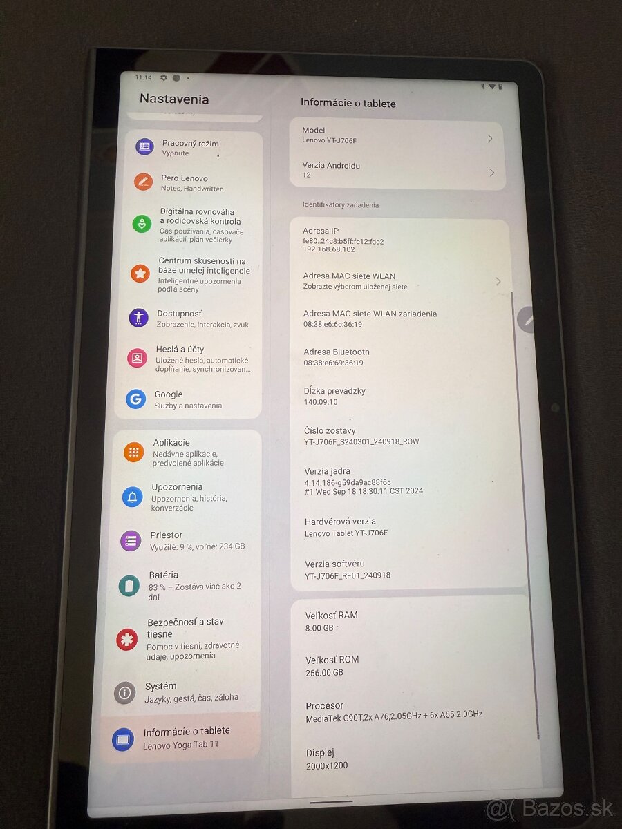 Lenovo Yoga Tab 11
