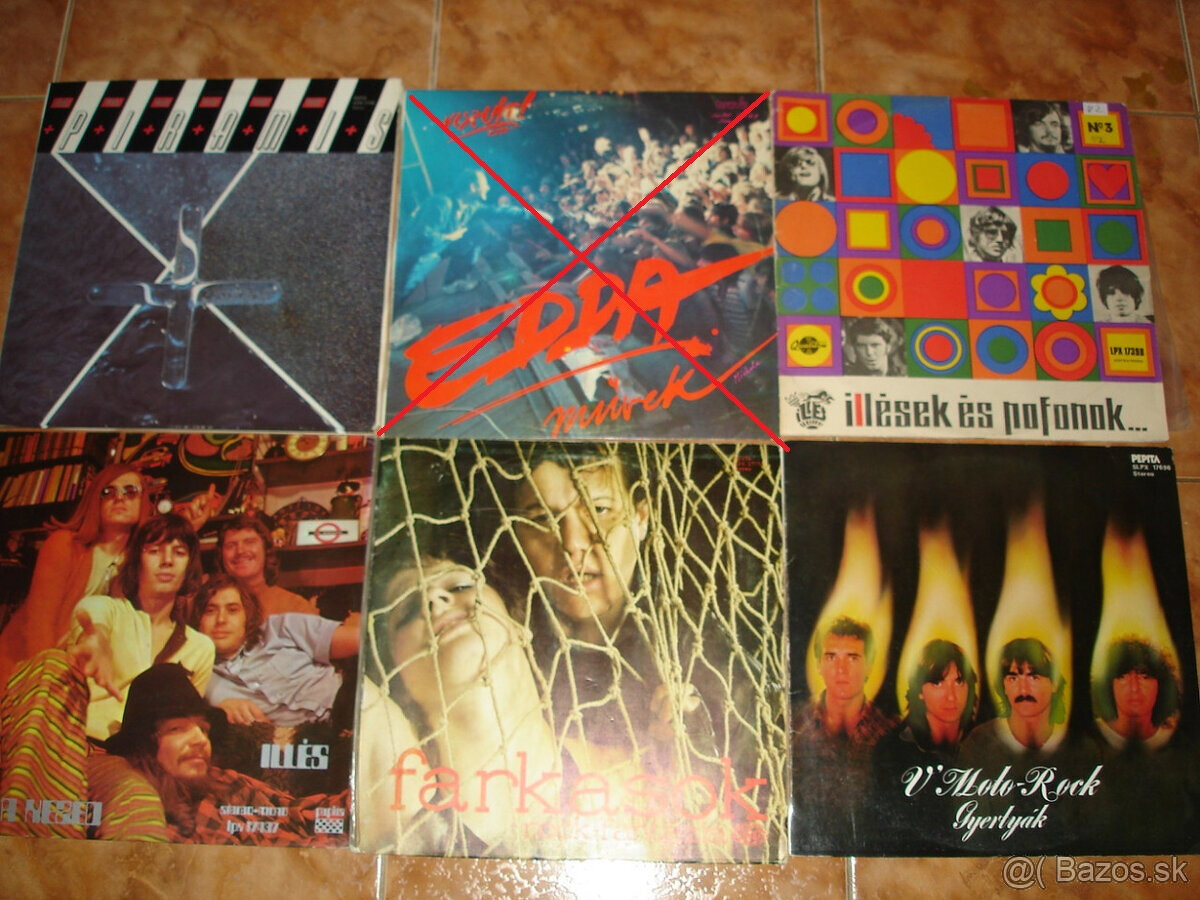 predám madarské LP platne
