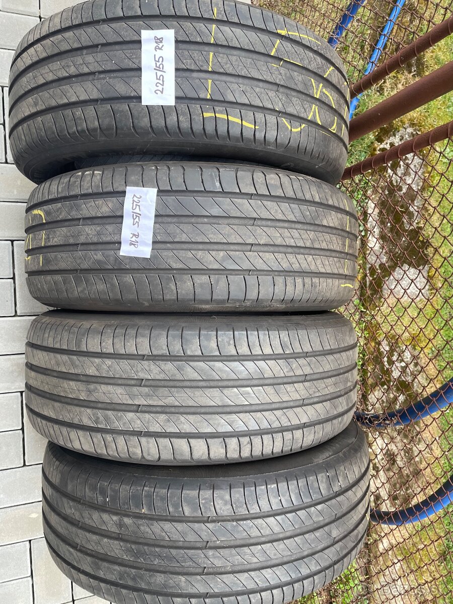 225/55 R18 Michelin pilot primaci4