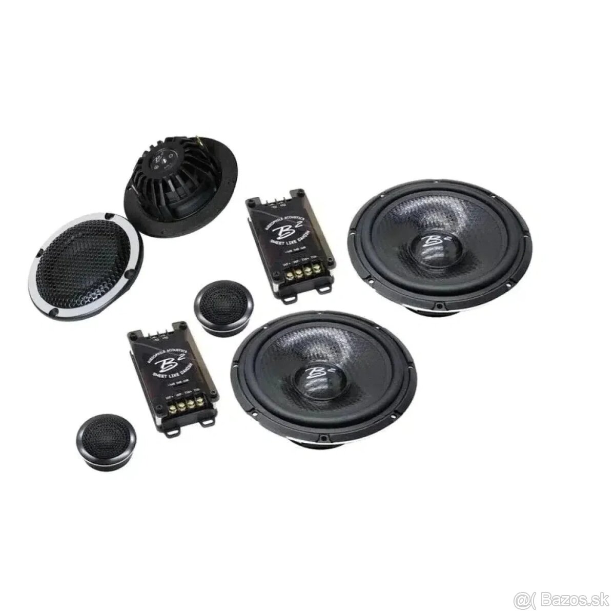 PRÉMIOVÝ ZOS. 4x100WRMS + KOMPÁ 4x100WRMS (2 SADY)