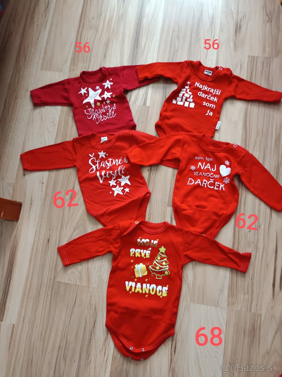 Vianočné body s napisom