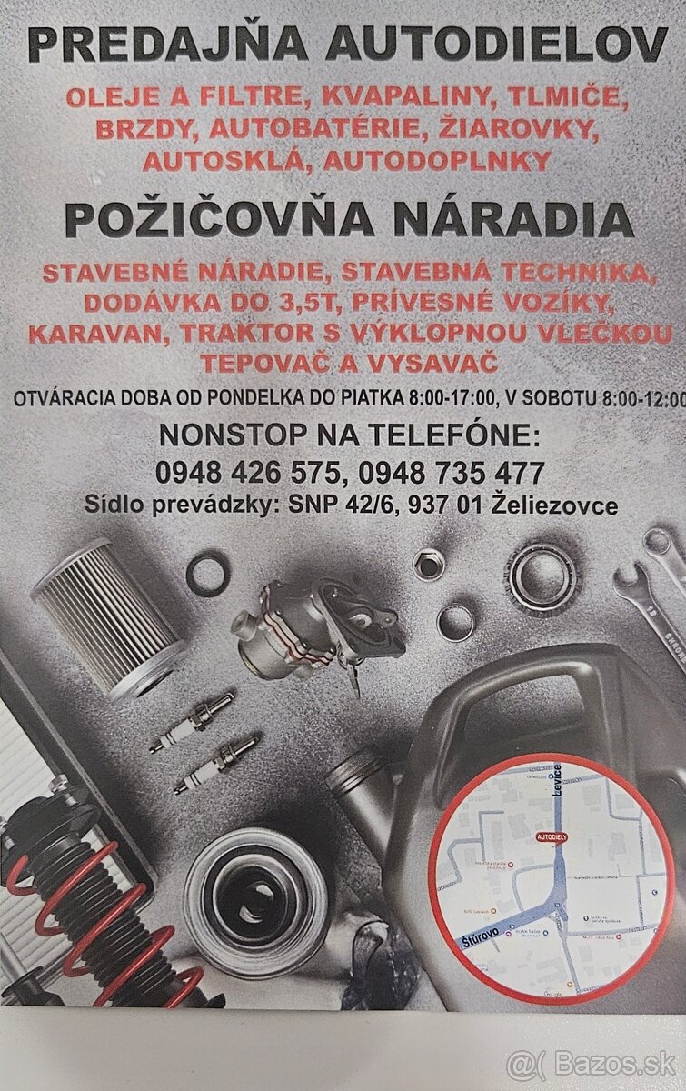 nove nahradne diely