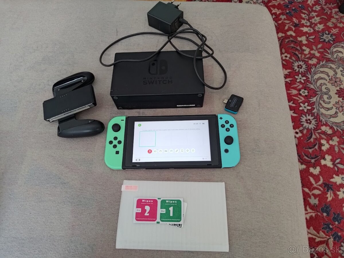 Predám Nintendo Switch V1 (repas) – Atmosphere + Hekate