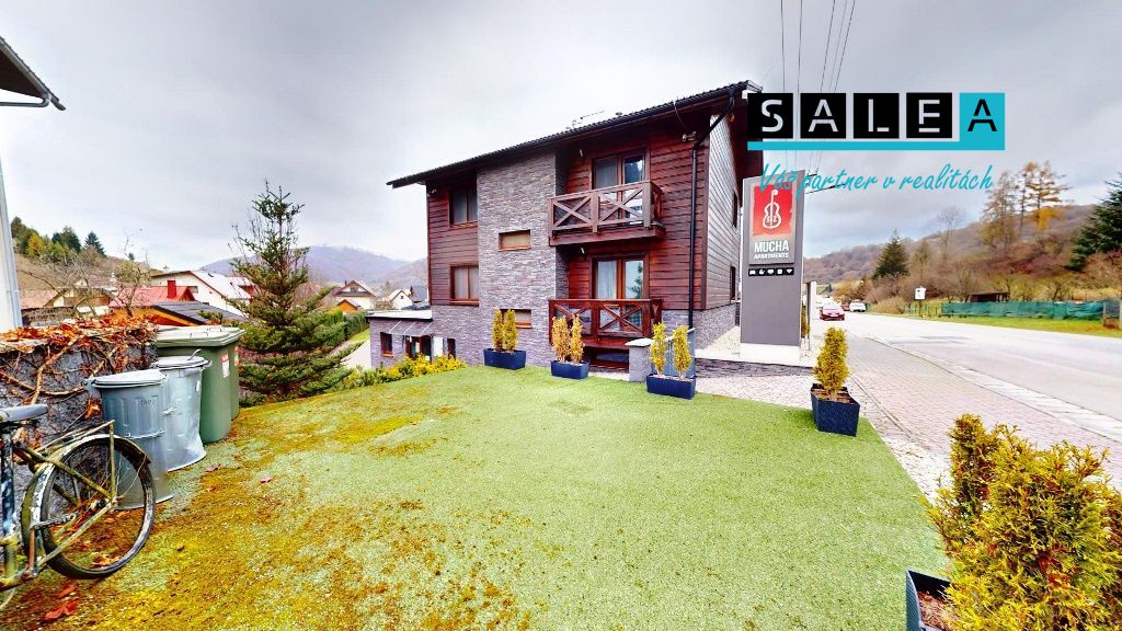 APARTMÁNOVÝ DOM - 4 APARTMÁNY + WELLNESS - TERCHOVÁ