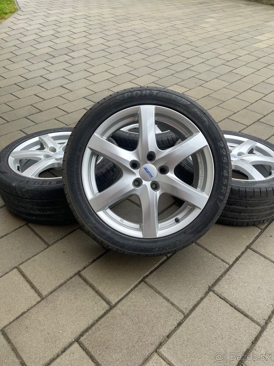 Alu disky Alutec 5x112 r17"