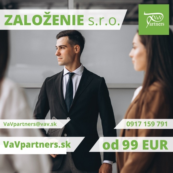 SRO - ZALOŽENIE / ZMENA / LIKVIDÁCIA