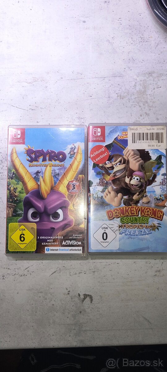 Hry na nintendo switch