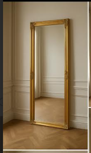 Predám krásne zrkadlá so zlatým rámom Nordberg (2ks už preda